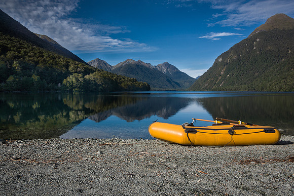 Yellow dinghy